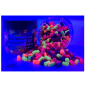 Preview: Dumbell Wafter 5 x 7 mm MULTICOLOR CHOCOLATE
